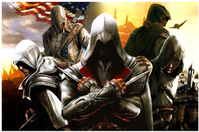 Assassin's Creed Poster Paper Print(18 inch X 12 inch, Rolled) available at flipkart for Rs.169