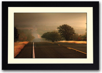 

Serene View of Road Fine Art Print(14 inch X 20 inch, Framed)