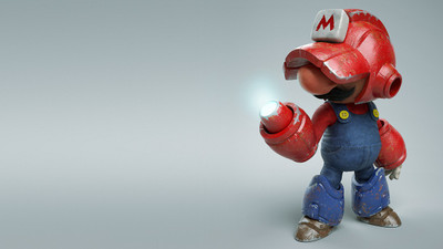 

Mega Mario ON FINE ART PAPER HD QUALITY WALLPAPER POSTER Fine Art Print(19 inch X 13 inch, Rolled)