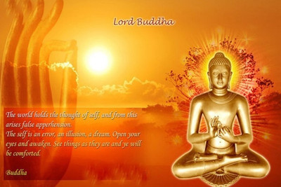 

Posterhouzz Buddha Poster Fine Art Print(12 inch X 18 inch, Rolled)