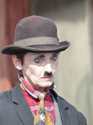 

Oshi - Charlie Chaplin (3) Paper Print(18 inch X 12 inch, Stretched)
