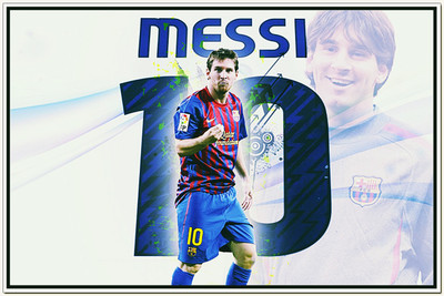 

Posterhouzz Lionel Messi Poster Paper Print(12 inch X 18 inch, Rolled)