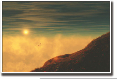

Posterhouzz Eagle in Sky Fine Art Print(12 inch X 18 inch, Rolled)
