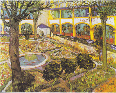 

Old Masters Collection - The Asylum Garden At Arles By Vincent Van Gogh - Ready To Frame Rolled Digital Art Print On Photographic Paper(24 inch X 18 inch, Rolled)