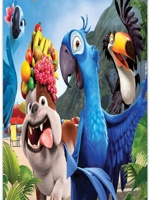 

Posterhouzz Funny Rio Wallpaper Paper Print(18 inch X 12 inch, Rolled)