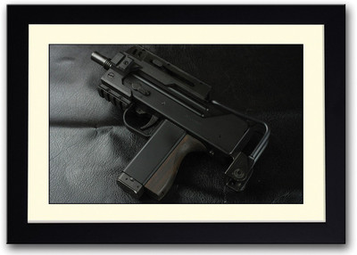 

Automatic Gun Fine Art Print(14 inch X 20 inch, Framed)
