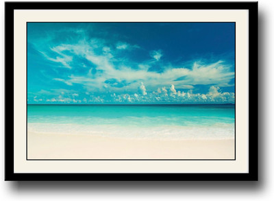 

Blue Beach Fine Art Print(10 inch X 14 inch, Framed)
