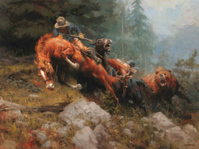 

Posterhouzz Western Fine Art Print Poster Fine Art Print(12 inch X 18 inch, Rolled)