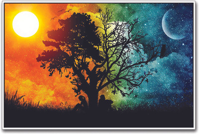 

Night and Day Paper Print(12 inch X 18 inch)