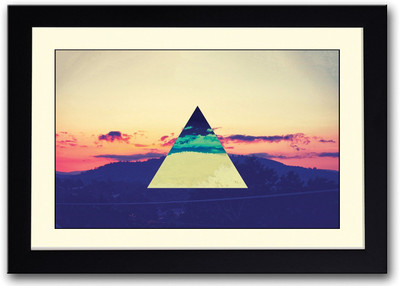 

Pink Floyd Prism Fine Art Print(14 inch X 20 inch, Framed)