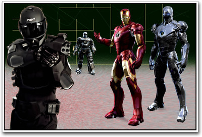 

Iron Man suits Paper Print(12 inch X 18 inch)