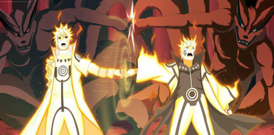 

Naruto And Minato Nine tails Photographic Paper(12 inch X 18 inch, Rolled)