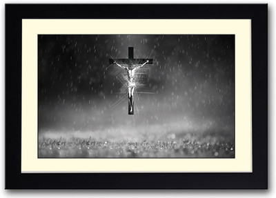 

Jesus on the Cross Fine Art Print(14 inch X 20 inch, Framed)