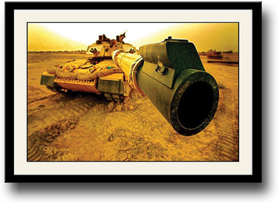 

Military Tank Fine Art Print(10 inch X 14 inch, Framed)