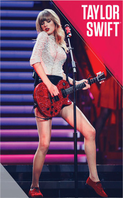 

Red Tour Guitar Poster Photographic Paper(18 inch X 12 inch, Rolled)