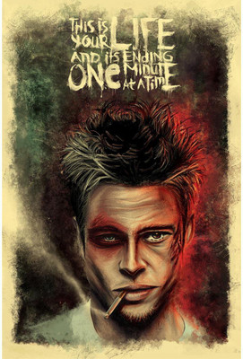 

Fight Club Premium Poster Paper Print(18 inch X 12 inch, Rolled)
