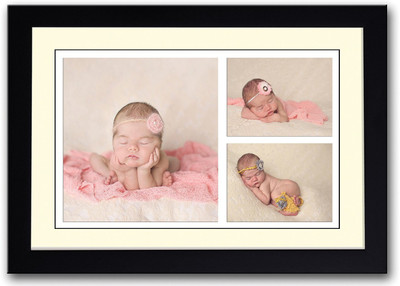 

Collage Of Cute Baby Girl Fine Art Print(14 inch X 20 inch, Framed)