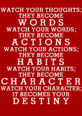 47% OFF on Destiny Quote Fine Art Print(28 inch X 20 inch, Rolled)