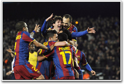 

Lionel Messi of FCB Paper Print(12 inch X 18 inch)