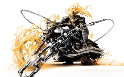 

Ghost Rider Frameless Fine Quality Poster Paper Print(12 inch X 18 inch, Rolled)