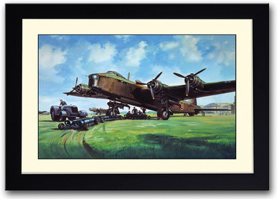 

Fighter Plane Artistic Fine Art Print(14 inch X 20 inch, Framed)