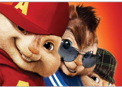 

Posterhouzz Alvin And The Chipmunks Paper Print(12 inch X 18 inch, Rolled)