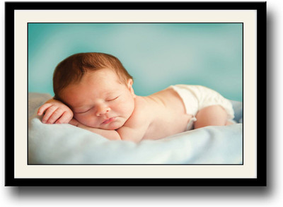 

Baby sleeping APS2120 Fine Art Print(10 inch X 14 inch, Framed)