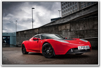 

Red Supercar in rain Paper Print(12 inch X 18 inch)