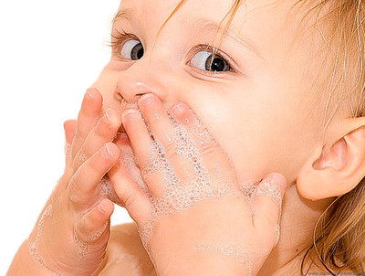 

cute little baby playing normal poster Paper Print(12 inch X 18 inch)