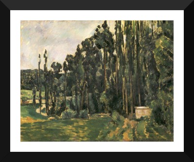 

Tallenge Modern Masters Collection - Poplars by Paul Cézanne - Premium Quality A3 Size Framed Poster Paper Print(17 inch X 12 inch, Framed)