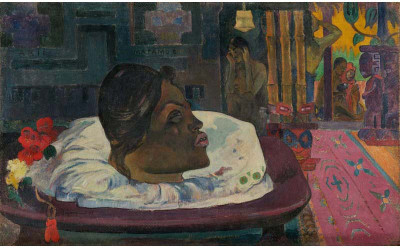 

Modern Masters Collection - The Royal End by Paul Gauguin - Medium Size Ready To Frame Rolled Digital Art Print On Photographic Paper(24 inch X 12 inch, Rolled)