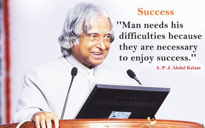 

Poster - Abdul Kalam Motivational Quotes Poster Paper Print(12 inch X 18 inch, Rolled)