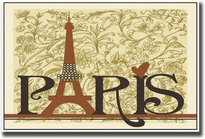 

Paris tower love Fine Art Print(12 inch X 18 inch, Rolled)