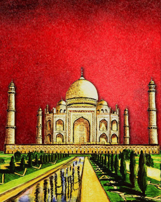79% OFF on Painting without Frame Canvas Art(22 inch X 18 inch)
