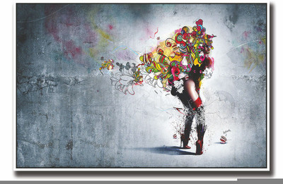 

Posterhouzz Abstract Design Fine Art Print(12 inch X 18 inch, Rolled)
