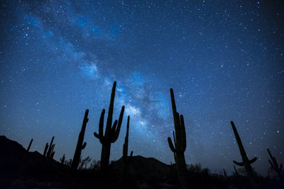 

Oshi - Beautiful Milky Way Paper Print(12 inch X 18 inch, Stretched)