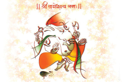 

WELCOME GANESHA 12X18 INCHES Fine Art Print(12 inch X 18 inch)