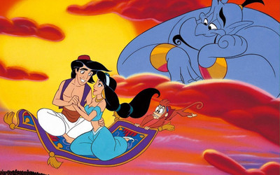

Movie Aladdin HD Wallpaper Background Paper Print(12 inch X 18 inch, Rolled)