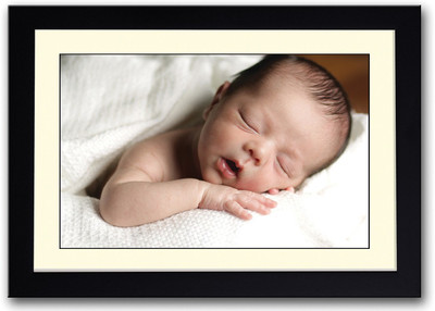 

Baby Sleeping With Mouth Open Fine Art Print(14 inch X 20 inch, Framed)