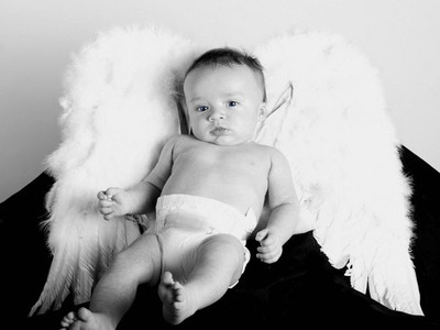 

Posterhouzz Cute Angel Baby Photographic Paper(12 inch X 18 inch, Rolled)