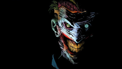 

Joker Comic DC Dark Creepy Art Artistic Frameless Fine Quality Poster Fine Art Print(12 inch X 18 inch, Rolled)
