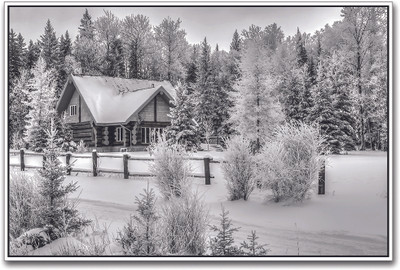 

Snow Covered House Amazing Paper Print(12 inch X 18 inch)