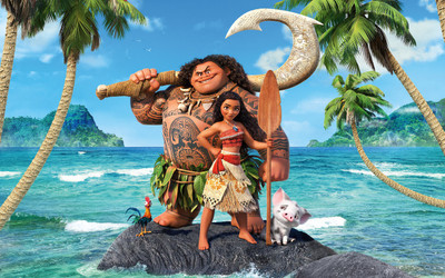 

Disney Moana 4K 8K ON FINE ART PAPER HD QUALITY WALLPAPER POSTER Fine Art Print(19 inch X 13 inch, Rolled)