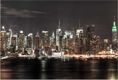 

City Wallpaper Photographic Paper(13 inch X 19 inch, Rolled)
