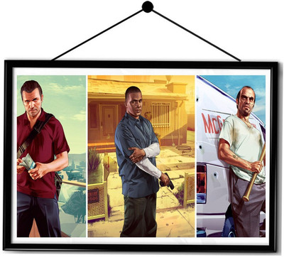 

Epic Ink Framed Posters Paper Print(18.5 inch X 13.5 inch, Framed)