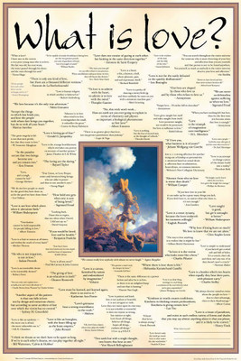 Posterhouzz What Is Love Fine Art Print(18 inch X 12 inch, Rolled)