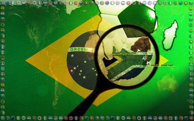 

Sports World Cup 2010 Brazil Soccer HD Wall Poster Paper Print(12 inch X 18 inch, Rolled)