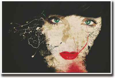 

Girl face artistic amazing Fine Art Print(12 inch X 18 inch, Rolled)