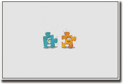 

Puzzle Humour Fine Art Print(12 inch X 18 inch, Rolled)