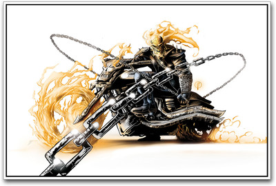 

The Ghost Rider Paper Print(12 inch X 18 inch)